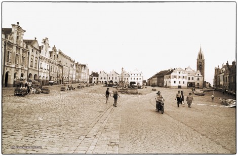 Telč, Repubblica Ceca, 1989.