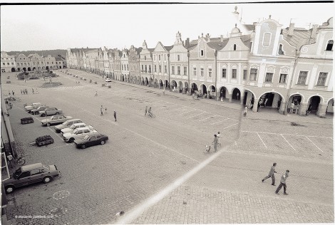 Telč, Repubblica Ceca, 1989.