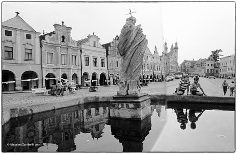 Telč, Repubblica Ceca, 1989.